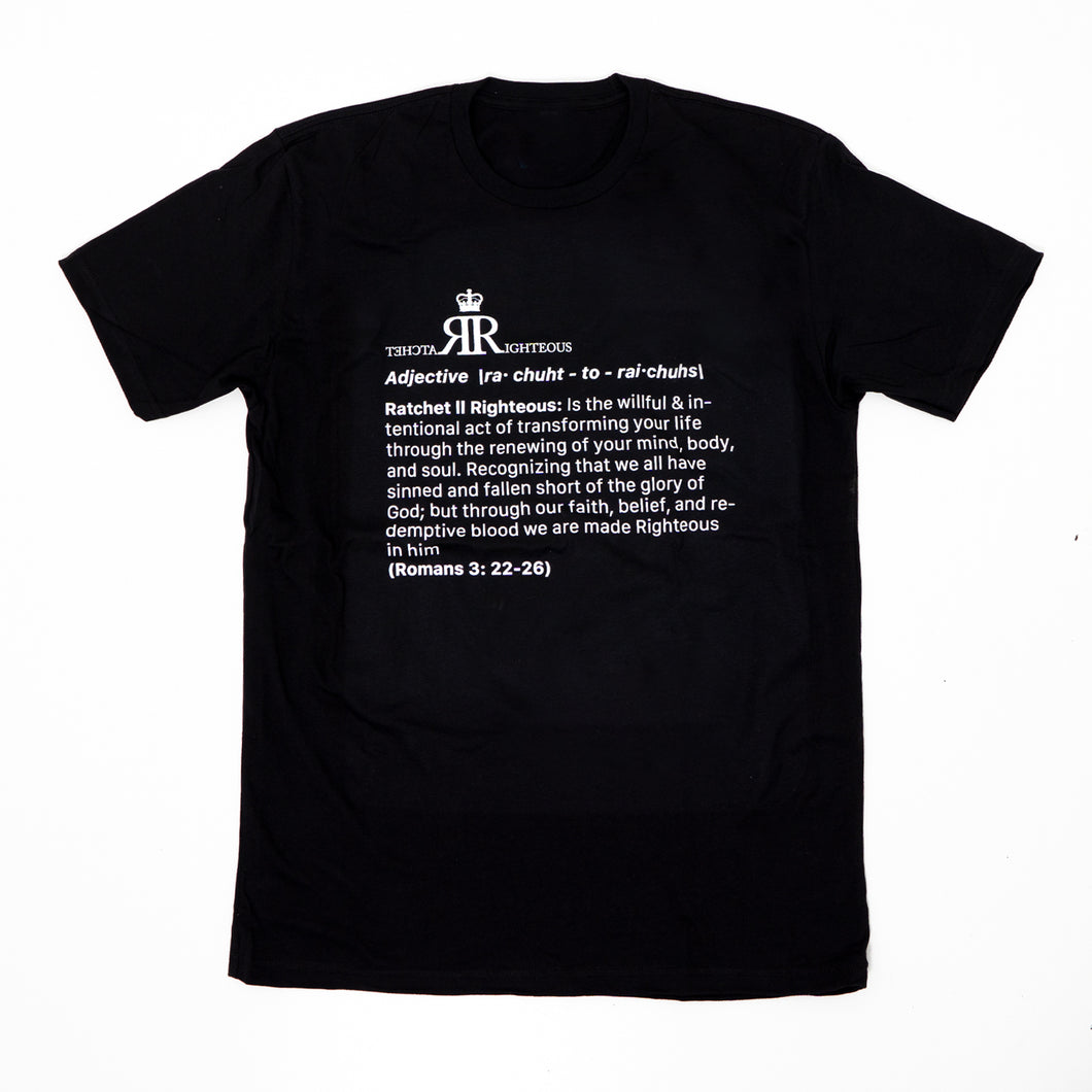 Definition Tee (Red)(White)
